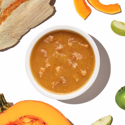 The Honest Kitchen Human-Grade Bone Broth Pour Over Turkey & Pumpkin – 5.5 oz.