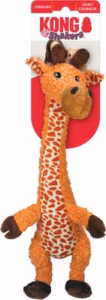KONG Shakers Luvs Giraffe Squeaky Plush Dog Toy