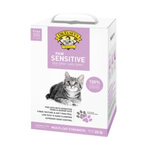 Dr. Elsey's Paw Sensitive Clumping Cat Litter - 20 lb. box