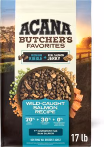 ACANA Butcher's Favorites Grain-Free Wild-Caught Salmon Dry Dog Food -17 lb.