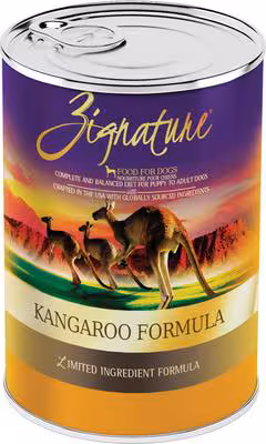 CAN: Zignature Kangaroo Limited Ingredient Formula Canned Dog Food, 13 oz.