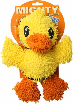 Tuff Microfiber Duck with Ball Dog Toy