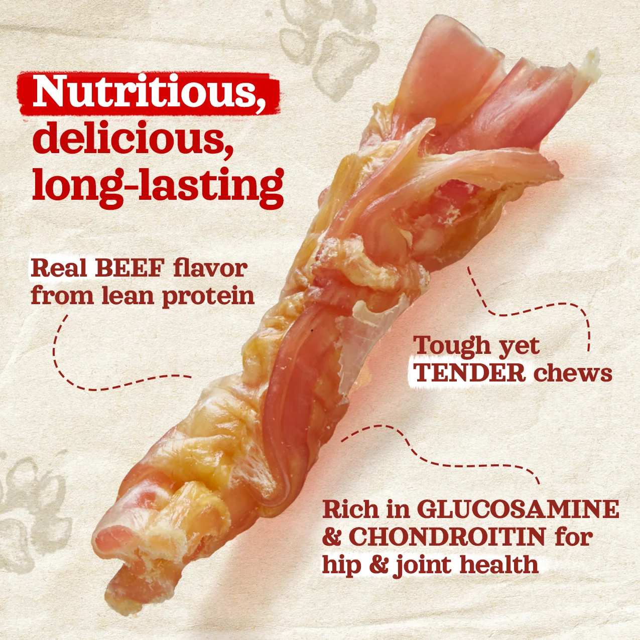 RedBarn Large Beef Tendon